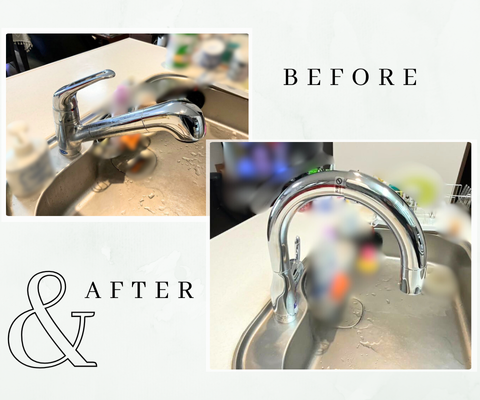 キッチン水栓リフォーム