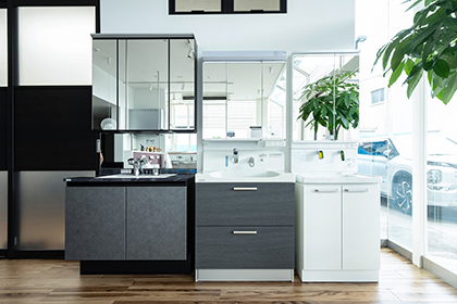 最新の水回りの設備を実際に確認して試すことができる!