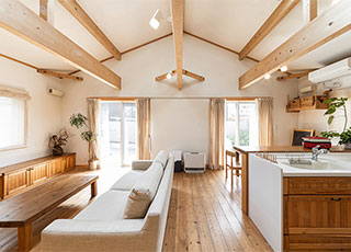 自然素材リフォーム