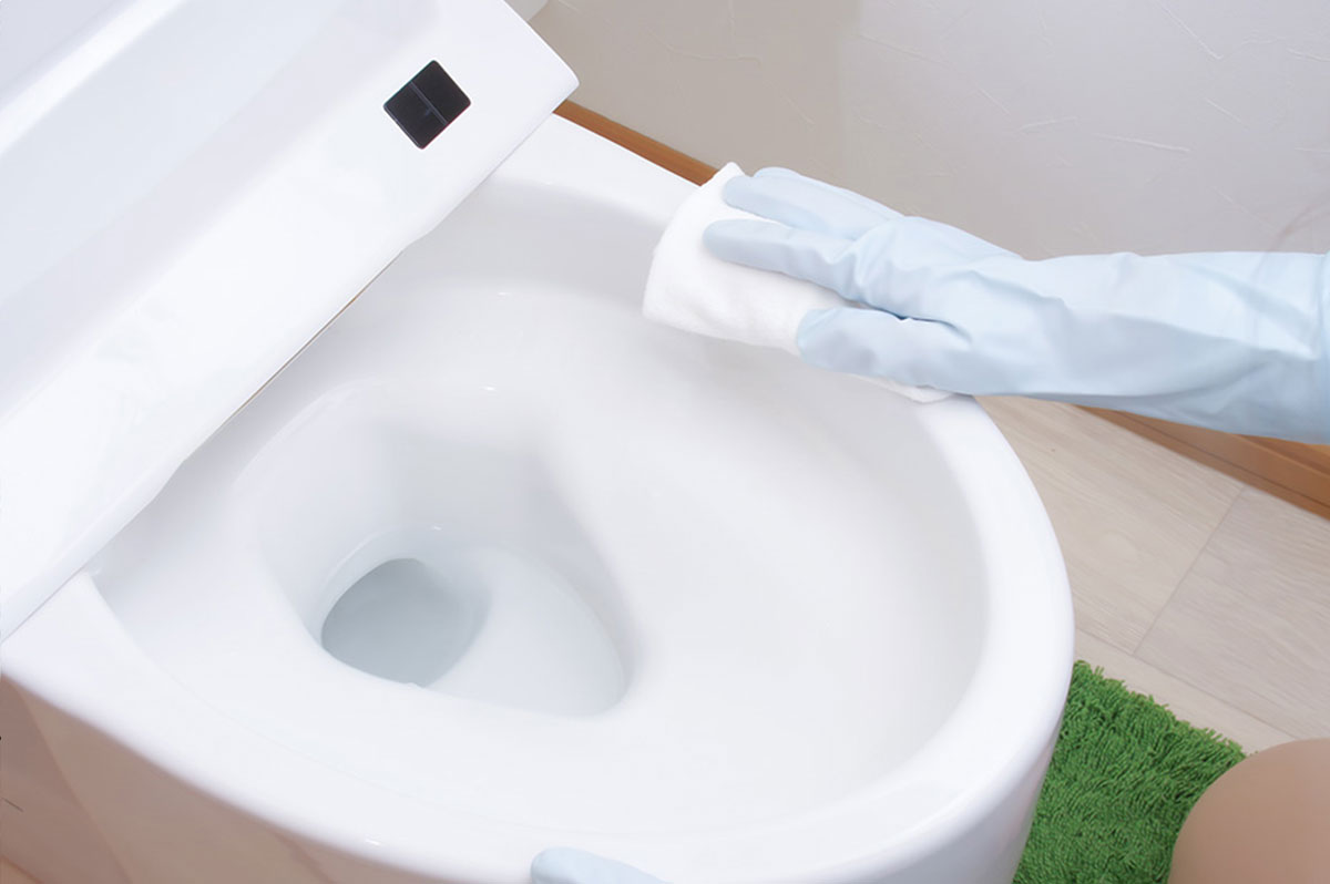 掃除がラクになり、清潔を保ちやすい